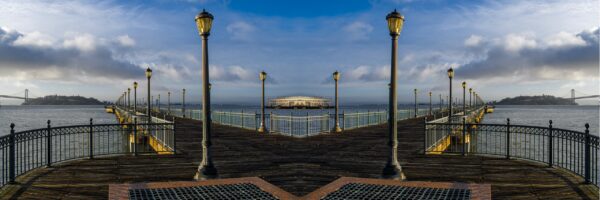 San Francisco Fine Art titled Heart of Boardwalk by Philip J. Guettler.