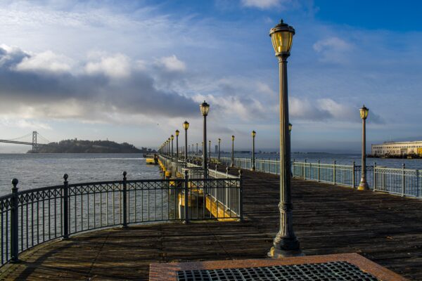 San Francisco Fine Art titled Boardwalk by Philip J. Guettler.