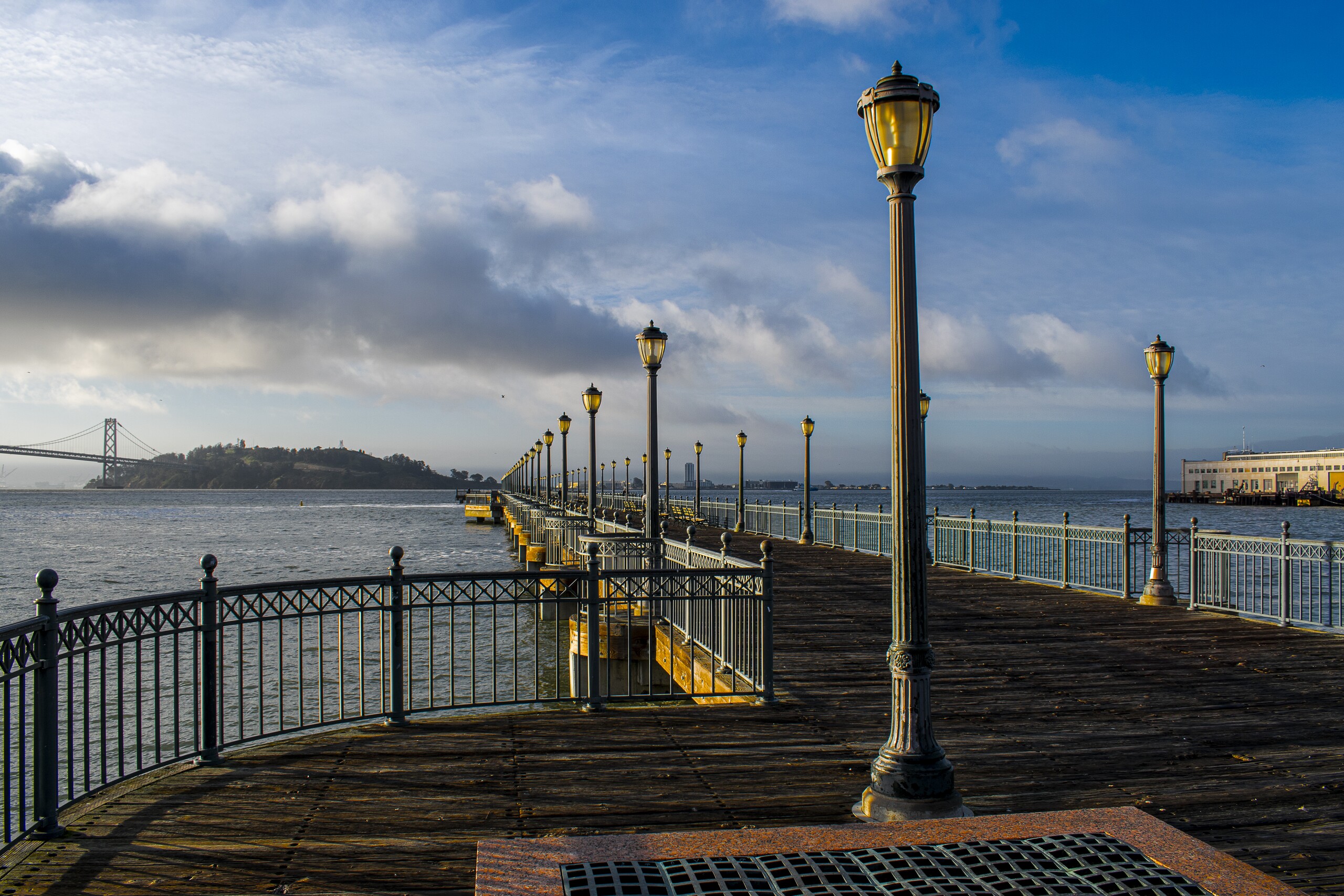 San Francisco Fine Art titled Boardwalk by Philip J. Guettler.