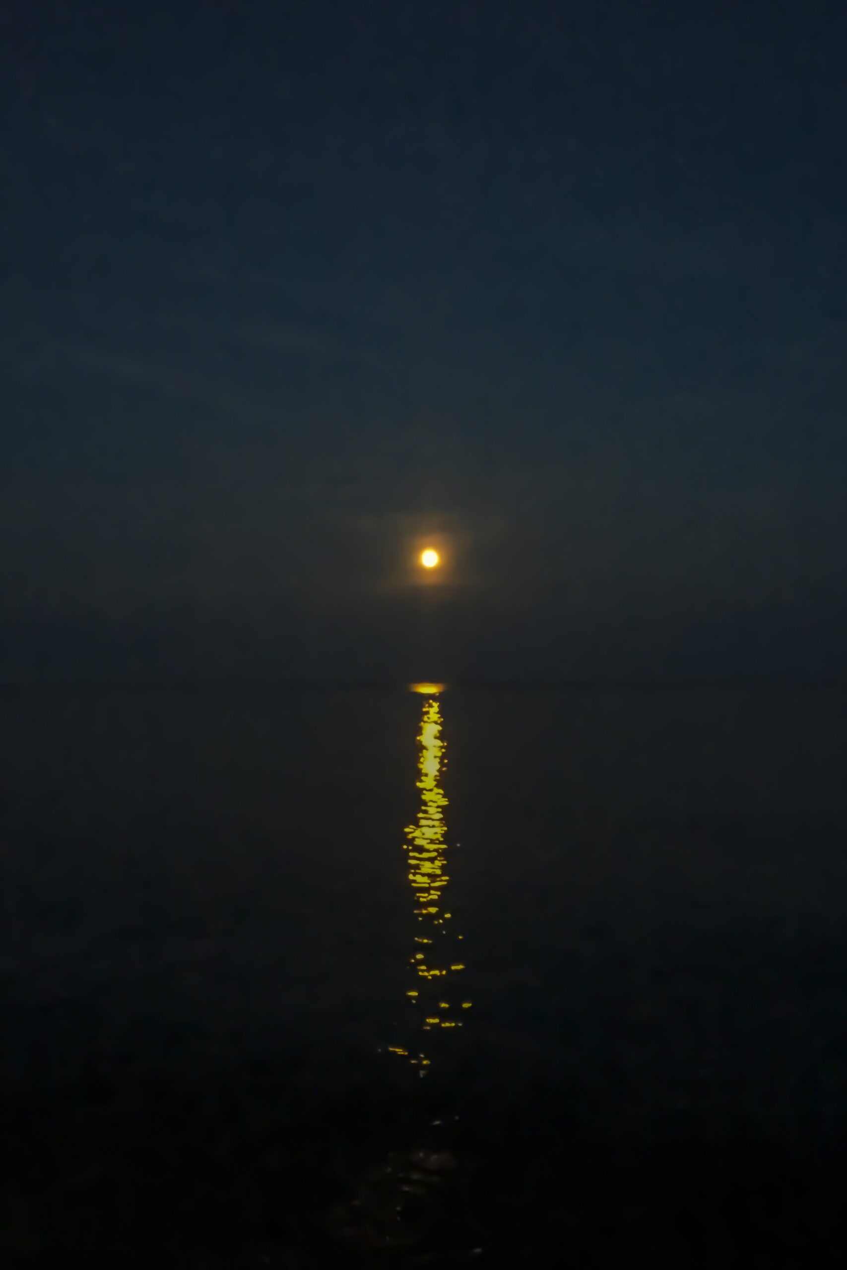 Moonrise Landscape Fine Art titled Sunset Silhouette by Philip J. Guettler.