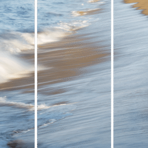 Ocean Landscape Fine Art titled Wispy Shoreline by Philip J. Guettler.