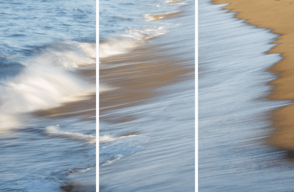 Ocean Landscape Fine Art titled Wispy Shoreline by Philip J. Guettler.