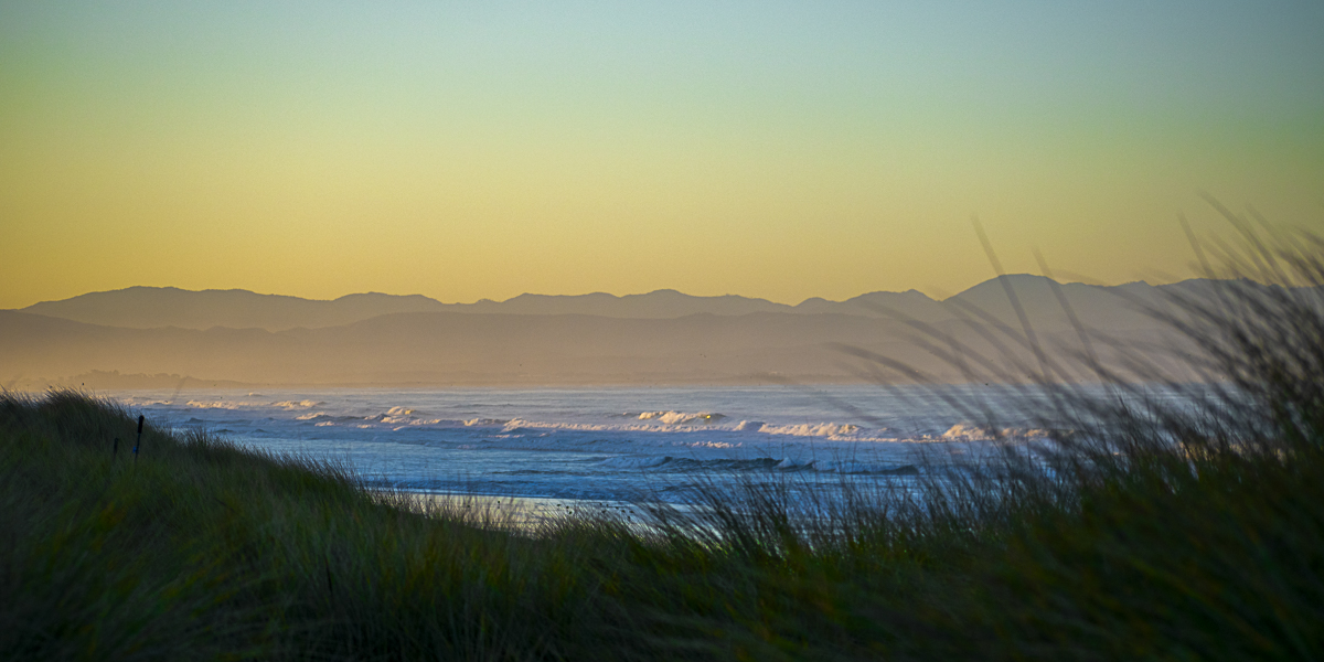 Sunrise Coast Landscape Print titled Portrait of Sunrise by Philip J. Guettler.