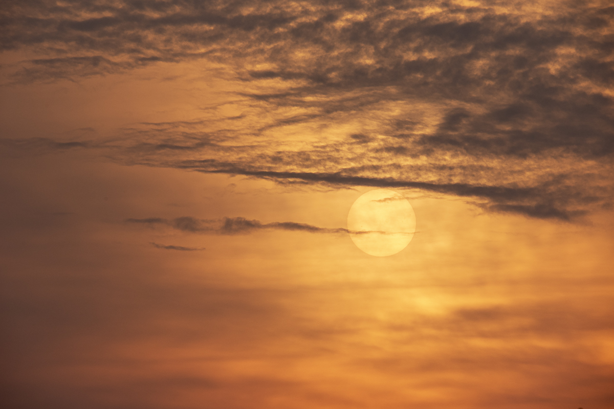 Lake Minnetonka Sunset Print titled Sundown by Philip J. Guettler.